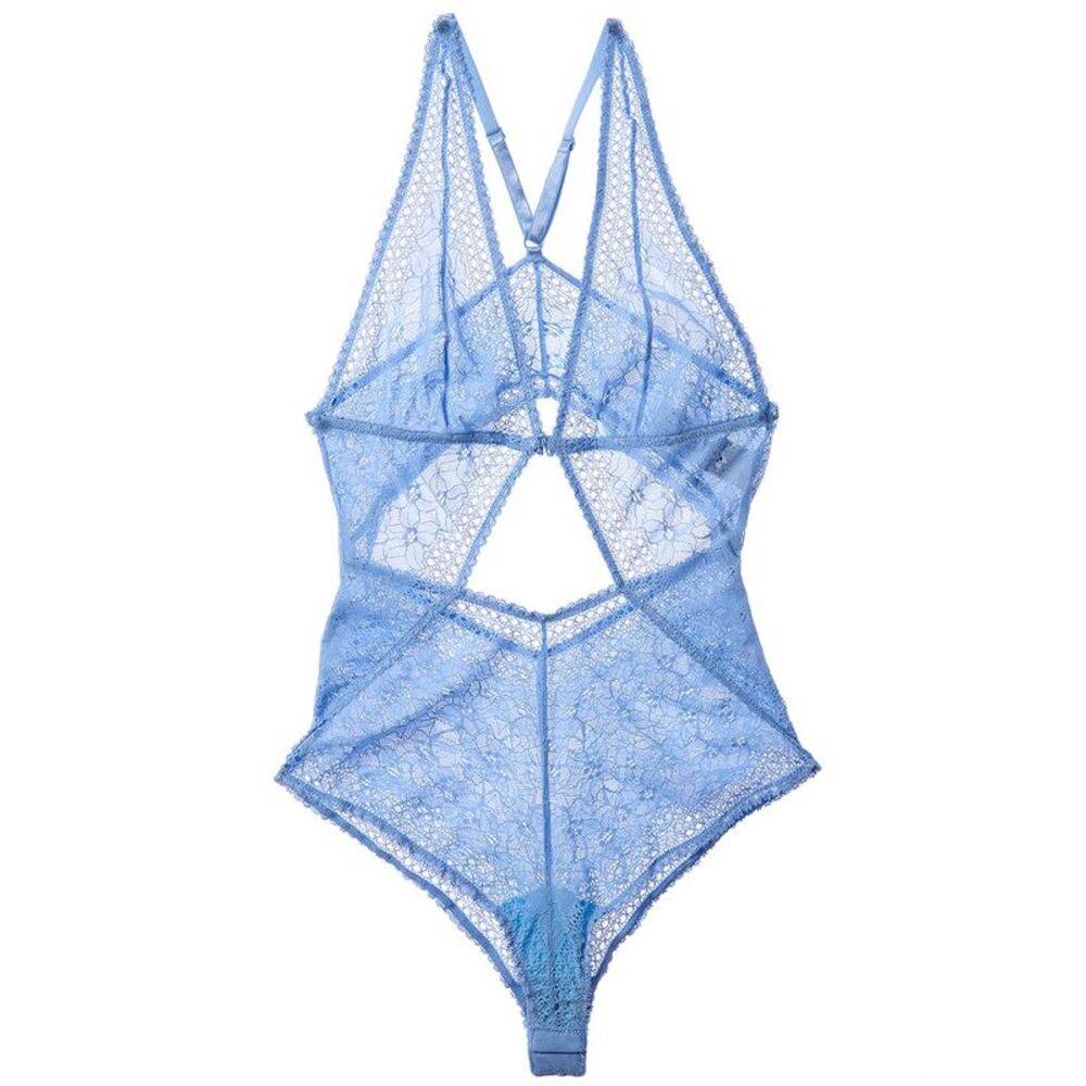 Mucci Womens  Aria Bodysuit, Blue